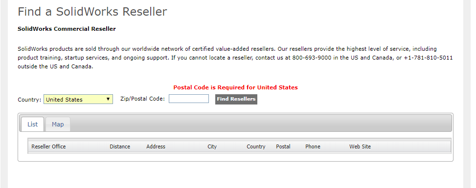 Click to find your vendor location